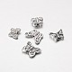 Mixed Butterfly Shapes Tibetan Style Alloy Beads TIBEB-X0042-AS-1