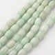 Chapelets de perle en jade blanc naturel&nbsp;G-D858-20C-4