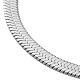 304 Stainless Steel Herringbone Chain Necklaces NJEW-P282-07P-2