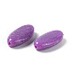 Perles acryliques opaques craquelées OACR-C006-14-3