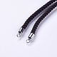 Nylon Twisted Cord Bracelet Making MAK-F018-10P-RS-5