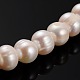 Natural Cultured Freshwater Pearl Beads Strands PEAR-E002-01-1