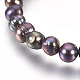 Pulseras del estiramiento de perlas naturales BJEW-JB03912-2