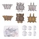Kit de fabricación de joyas con colgante de animal diy DIY-SZ0008-68-7