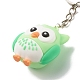 4Pcs PVC Cartoon Owl Keychain KEYC-JKC00356-4