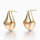Brass Half Hoop Earrings KK-R117-039-NF-4