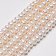 Natural Cultured Freshwater Pearl Beads Strands PEAR-Q007-18B-5