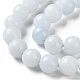 Brins de perles de célestite / célestine naturelles G-M414-A01-03-3