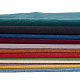 Benecreat 12pcs 29x20cm Samtstoff verschiedene Farben doppelseitige Plüschsamtstoffblätter Samtmöbelmaterial zum Basteln von handgefertigten Puppen DIY-BC0010-64-2