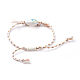 Verstellbare geflochtene Perlenarmbänder BJEW-JB05152-7