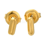 Серьги-гвоздики из нержавеющей стали 304 EJEW-I316-01G-I