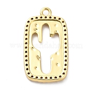 Латунные микро проложить кубического циркония подвески KK-L229-059G