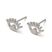 Серьги-гвоздики из нержавеющей стали 304 EJEW-P244-04P