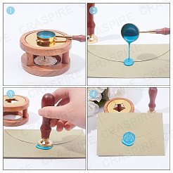 Kits de particules de cire à cacheter pour tampon de sceau rétro&nbsp;DIY-CP0003-60K