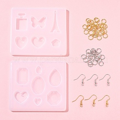 DIY baumeln Ohrring machen Kits&nbsp;DIY-FS0008-24