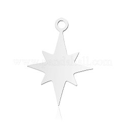 Pendentifs en acier inoxydable 201 anti-ternissement&nbsp;STAS-N090-LA890-1