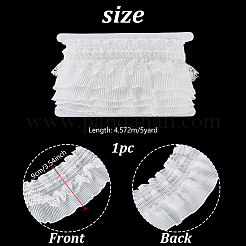 5 Yards Polyester-Spitzenband&nbsp;OCOR-PH0036-70B