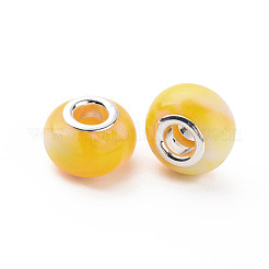 Perle europee in resina opaca&nbsp;X-RPDL-T003-005