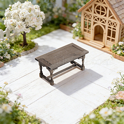Mini modelo de mesa de madera&nbsp;DIY-WH0671-487