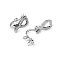 Ohrclips aus Edelstahl 316&nbsp;STAS-Z124-03P
