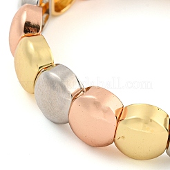 Bracelets extensibles en laiton plaqué en rack&nbsp;BJEW-L460-002A