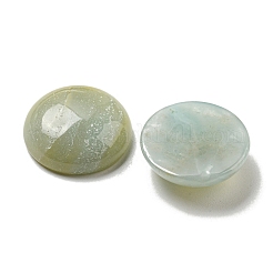 Amazonit Cabochons mit natürlichen Blüten&nbsp;G-C115-02A-33