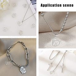 Anhänger aus Edelstahl 304&nbsp;STAS-UN0013-26P