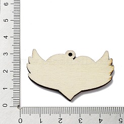 Pendentifs en bois pour la fête des mères&nbsp;WOOD-I012-01F