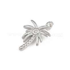 Pendentifs avec zircon cubiques à micro-pavés en laiton&nbsp;KK-A269-46P