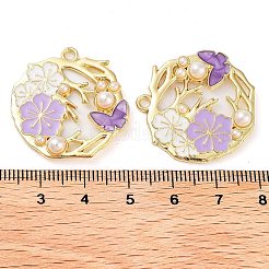 Cremagliera pendenti dello smalto della lega di placcatura&nbsp;FIND-Q099-06G-01