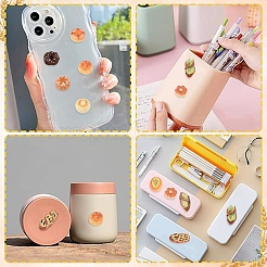 60 Stück opake Harz-Imitat-Lebensmittel-Decoden-Cabochons&nbsp;RESI-YW0004-53