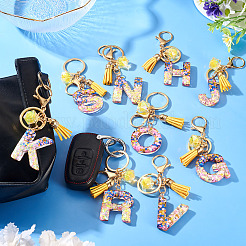 Llaveros poligonales de resina de aleación&nbsp;KEYC-TADJ0002-03G-H