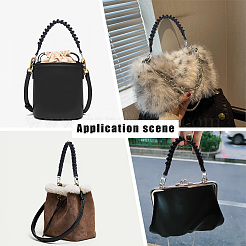 Manici per borsa intrecciati in similpelle&nbsp;DIY-WH0374-30
