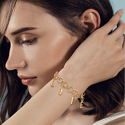 4 sac de 2 pendentifs de style tibétain en alliage de zinc avec 26 lettres&nbsp;FIND-SC0017-57G