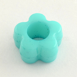 Opake Acrylperlen europäischen&nbsp;SACR-Q099-M89