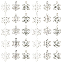 36 stücke 3 stile legierung strass anhänger&nbsp;FIND-SC0020-08