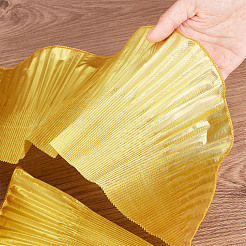 Polyester-Organza mit gekräuseltem&nbsp;OCOR-WH0070-15C