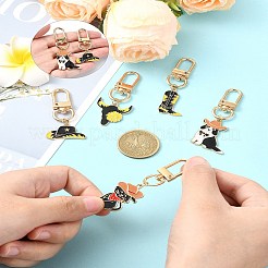 Decorazioni pendenti in lega smaltata a tema cowboy&nbsp;HJEW-YW00022-01