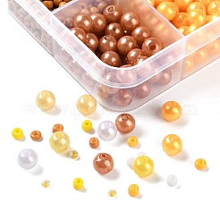 Bricolage 10 grilles abs plastique et verre perles de rocaille fabrication de bijoux trouver des kits de perles&nbsp;DIY-G119-01E