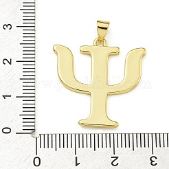Cremagliera libra placcatura pendenti in ottone&nbsp;KK-Z067-02G-02
