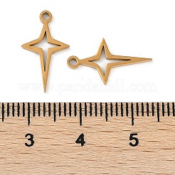 Colgantes de acero inoxidable 304 con revestimiento iónico (IP)&nbsp;STAS-D193-08G