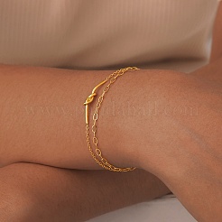 Bracciali multifilo in acciaio inossidabile&nbsp;PW-WG35ED5-01