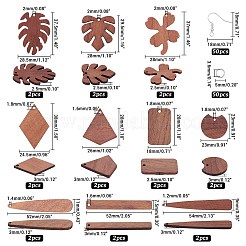 DIY baumeln Ohrring Makings&nbsp;DIY-PH0027-31P