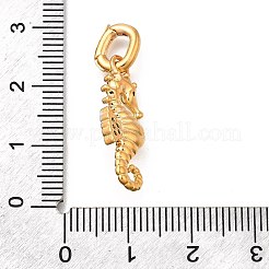 Pendentifs avec zircon cubiques à micro-pavés en laiton&nbsp;KK-S517-01B-G