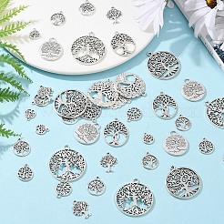 50 pz 10 stili pendenti in lega di stile tibetano&nbsp;FIND-YW0006-93