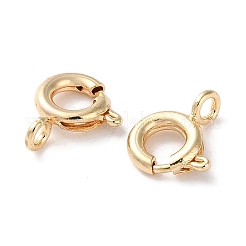 Fermagli per anelli elastici in ottone placcati in rack&nbsp;KK-F090-22LG