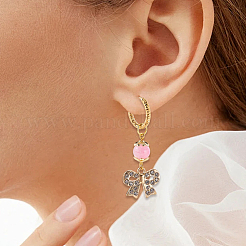 24 pieza de 6 estilos de pendientes de aro texturizados de acero inoxidable 303 para mujer&nbsp;EJEW-SC0001-79