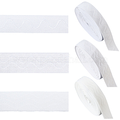 3 style de bandes élastiques plates antidérapantes en polyester&nbsp;SRIB-GF0001-47B