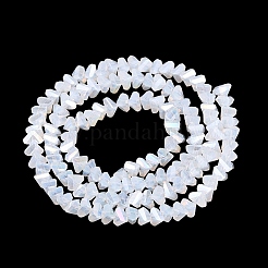 Chapelets de perles en verre d'imitation jade électrolytique&nbsp;LS-EGLA-Q139-01A-B01