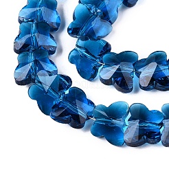 Perles en verre transparentes&nbsp;LS-GLAA-Q066-10mm-B08